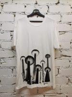 Organinės medvilnės marškinėliai su šilkografijos spauda "TeleGrybas" - Image 5