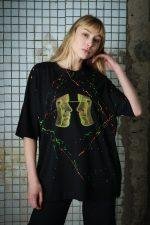 Organinės medvilnės unisex marškinėliai „Greenface“ - Image 2