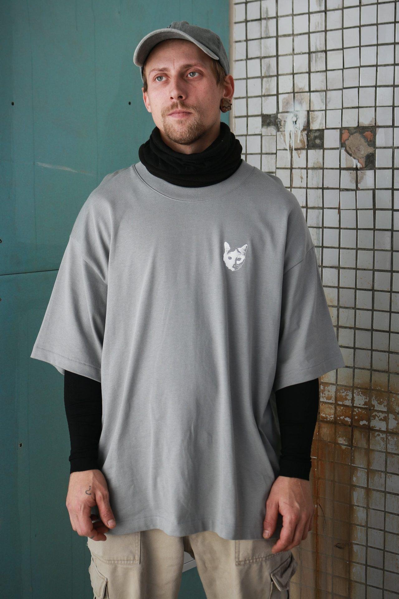 catrave maike Organinės medvilnės unisex marškinėliai “CatRave 280 Gsm“ - Image 2